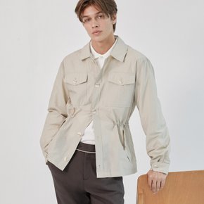 / [WOUT23002] Middle string jacket / ver. beige