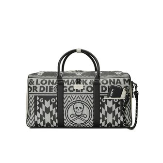 마크앤로나 U GN ML-NORDIC PATTERN BOSTON BAG (LQ4ZU31U)