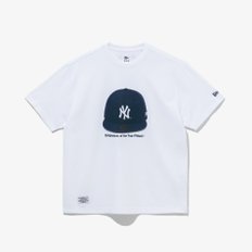 (스타필드 하남) MLB 뉴욕 양키스 59FIFTY 티셔츠 화이트 / 14413064