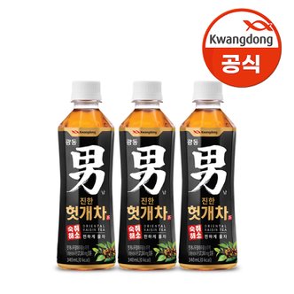  광동 힘찬하루 男 헛개차 340ml x 40pet