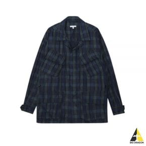 엔지니어드 가먼츠 Jungle Fatigue Jacket Blackwatch Crushed Taffeta (MP