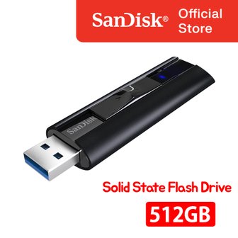 샌디스크 USB 메모리 CZ880 익스트림 프로 512GB 512기가 USB 3.2 Gen1 샌디스크 공식판매처