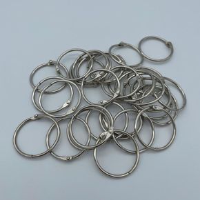 사무용품 문서 카드 고리 서류 파일 링 50mm