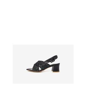 Sophia Glam Sandle- Black