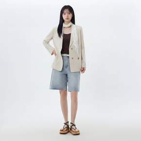 플리츠 시어 스카프 AS7AM461