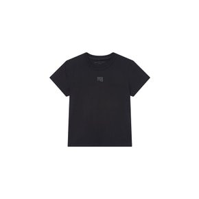 [alexanderwang.t] 퍼프 로고 슈렁큰 티셔츠 3613120505000