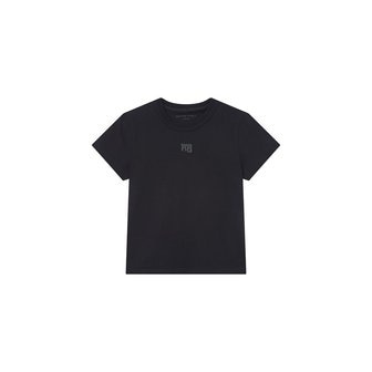 알렉산더왕 [alexanderwang.t] 퍼프 로고 슈렁큰 티셔츠 3613120505000