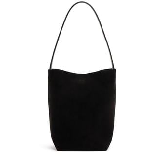 더로우 더 로우 여성 Medium N/s Park Tote 스웨이드 백 블랙 80IAIC017 6096383