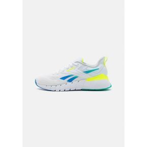 5140375 Reebok NANO GYM - Training shoe white/unleashed green/kinetic blue 113090307