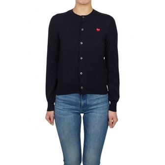 꼼데가르송 꼼데가르송 미니 레드와펜 여성 가디건 AZ N053 051 2