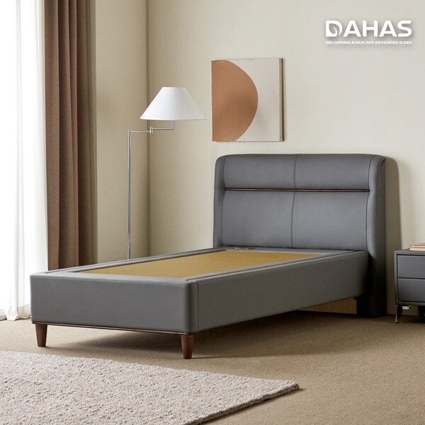 장수돌침대 다하스 레타 흙침대 모던 싱글침대 1801S