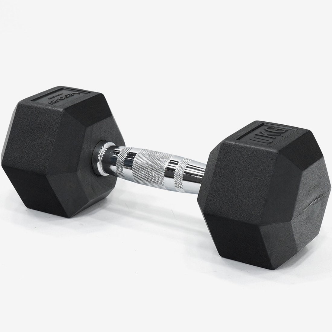 고무육각 덤벨 아령 10kg 1개 클럽 고무아령 웨이트, 믿고 사는 즐거움 SSG.COM