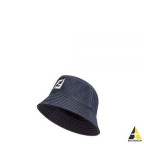 펜디 24SS FF Squared denim bucket hat (FXQ958 ARR1 F0QA2) (FF 스퀘어 데님 버킷 햇)