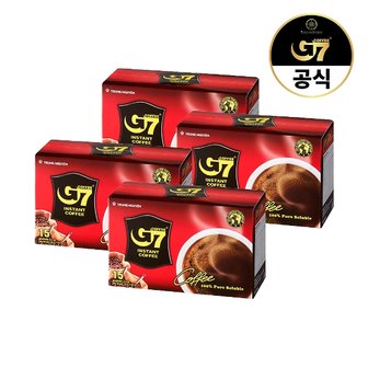  G7 베트남 블랙커피 2g x 15개입 4개 (총60개입)