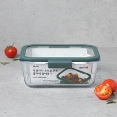 뚜껑까지 유리로 만든 글라쎄 밀폐용기_1900ML