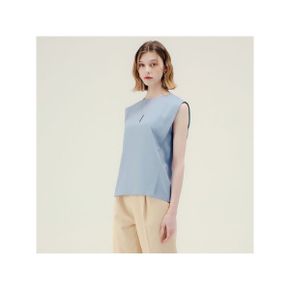 클래식 루즈핏 민소매 블라우스  GAMBL01G BL _P401601185