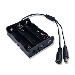 12V 충전 18650 배터리 홀더 3구 건전지 케이스 리튬이온 배터리팩 DC잭 B-12V