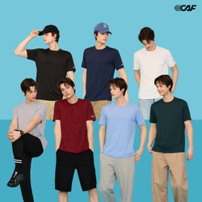 26SS 르까프 남성  데일리 쿨 라운드 반팔 티셔츠 7종