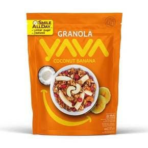 YAVA)그래놀라 코코넛 바나나 400g