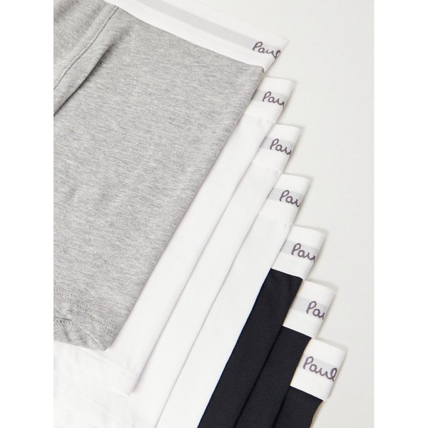 코튼 블렌드 저지 박서 브리프 7개 세트 46376663162965469