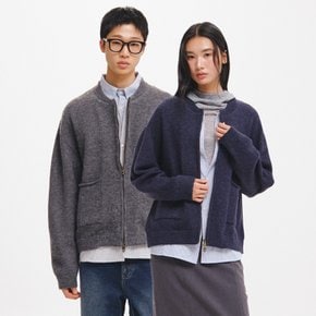 UNISEX 셔츠 레이어링 헤어리 가디건 [2COL] / GF3UKC002
