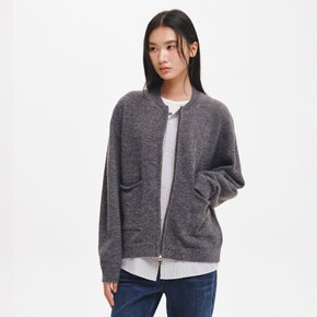 UNISEX 셔츠 레이어링 헤어리 가디건 [2COL] / GF3UKC002