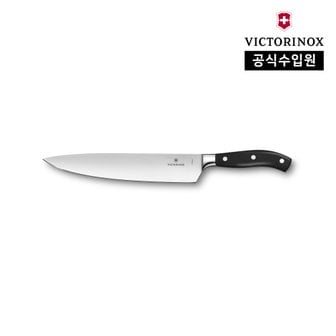 빅토리녹스 [빅토리녹스 공식] 그랜드 마트레 셰프 나이프 - 25cm,  블랙 7.7403.25G