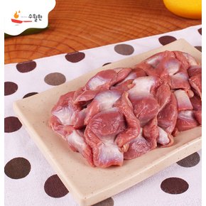 [냉동]국내산 닭 근위(똥집) 1kg
