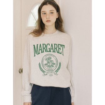 아워호프 Margaret Basic Sweatshirt - Oatmeal