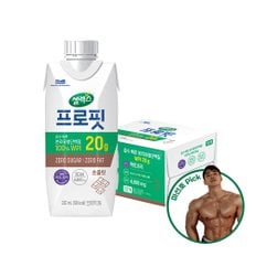 [본사직영] 프로핏 웨이프로틴 드링크 초콜릿 1박스 (330ML x 12입)