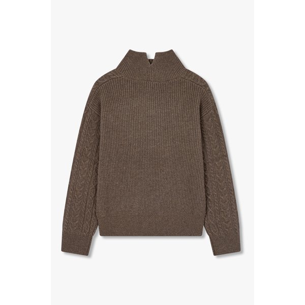 [파주점] [지컷]하이넥 케이블 니트 풀오버725450001G