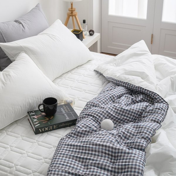 마인 어반그리드 고밀도 모달 양면 차렵이불 풀세트 Q