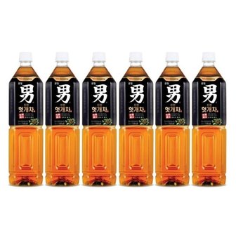 핫트랙스 광동 더 진한 헛개차 1.5L x 6개 헛개수 보리음료WC3