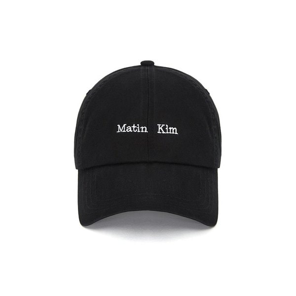 MATIN MINI CLASSIC LOGO BALL CAP IN BLACK