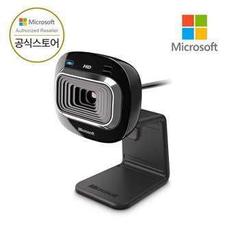 마이크로소프트 [ Microsoft 코리아 ] 마이크로소프트 라이프캠 HD-3000 USB LIFECAM 웹캠 국내정품