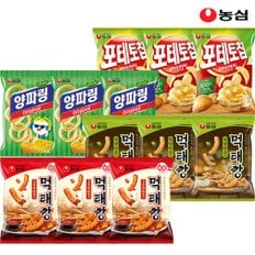 농심 먹태깡 고추장마요맛 3봉+먹태깡청양마요 3봉+양파링3봉+포테토칩3봉