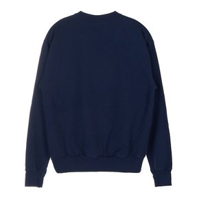 [라벨루쏘] [스포티앤리치] 공용 트랙 클럽 크루넥 맨투맨 TRACK CLUB CREWNECK NAVY WHITE