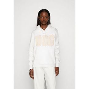 4310769 UGG REY FLUFF LOGO HOODIE - Sweatshirt nimbus/sand