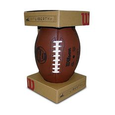 미국 윌슨 럭비공 미식축구공 Wilson NFL Duke Throwback Authentic Game Ball 1448869