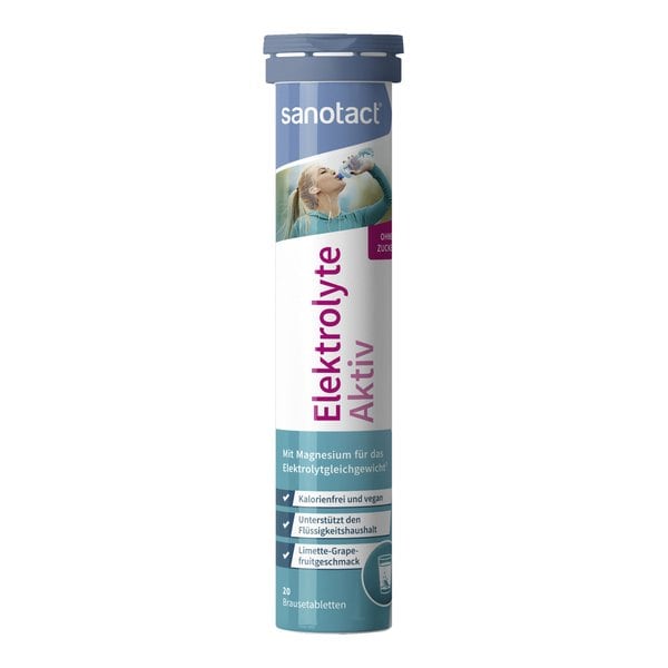 [해외직배송] 자노탁트 전해질 액티브 발포비타민 20개입