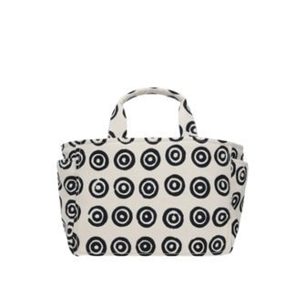  [10 corso como circles print canvas] 10 꼬르소꼬모 써클스 프린트 캔버스 토트백 에코백