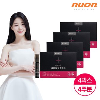 뉴온 [소비기한 24.10.20]뉴온 시서스 워터필 다이어트(액상25mg + 정제 850mg x 1정) 총 28병 4박스(4주분)