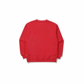 [공식](정상가 : 79,000원) 레인보우 빅로고 맨투맨 키즈 RED