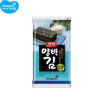 동원 양반김4호 도시락김(8매) x40봉 /양반김