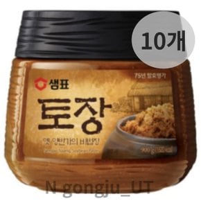 샘표 프리미엄 옛 양반가의 비법 토장 쌈장 900g 10개