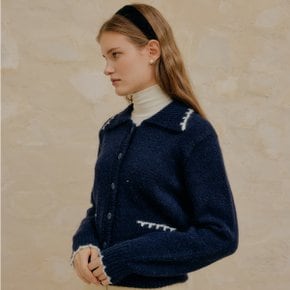 WAVE CARDIGAN_NAVY