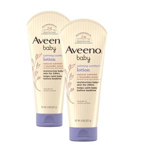 아비노 [해외직구] Aveeno 아비노 베이비 카밍 컴포트 모이스처라이징 바디로션 227g 2팩