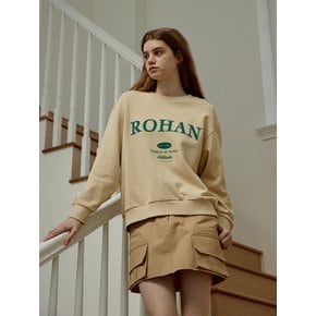 Charlesderohan embroidery sweat shirt_Yellow