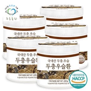 국산 두충우슬환 haccp 인증 휴대용환통 사은품 220gx5통