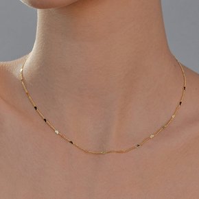 [헤이] heart chain necklace